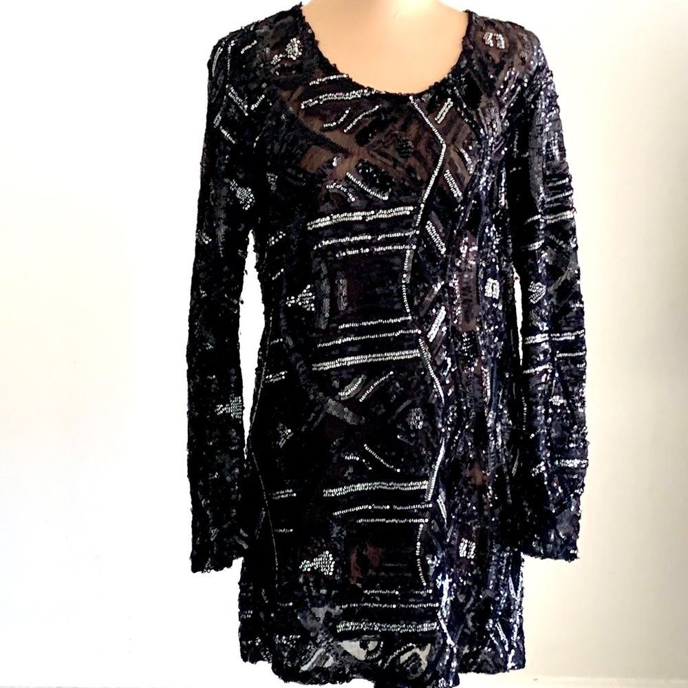 Sequins Evening Dresses SZ L / XL